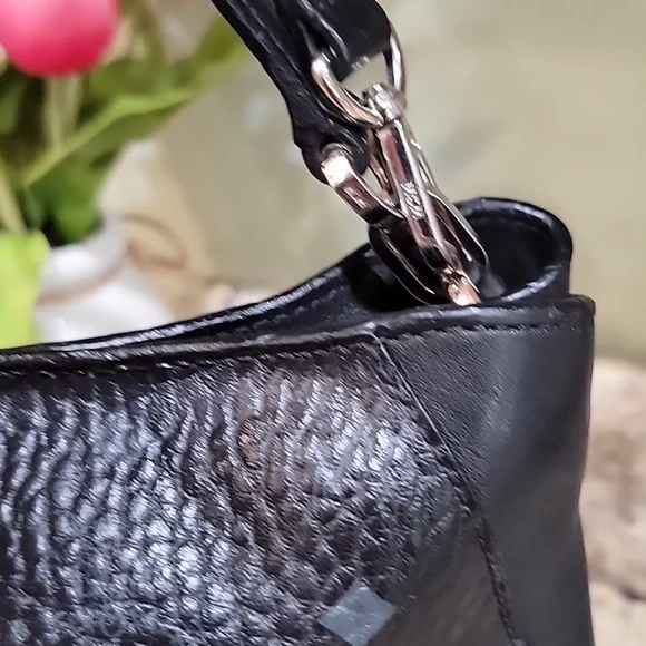 MCM EUC Black Visetos Coated Canvas and Leather Klara Bag 2 WAY - Picture 3 of 10